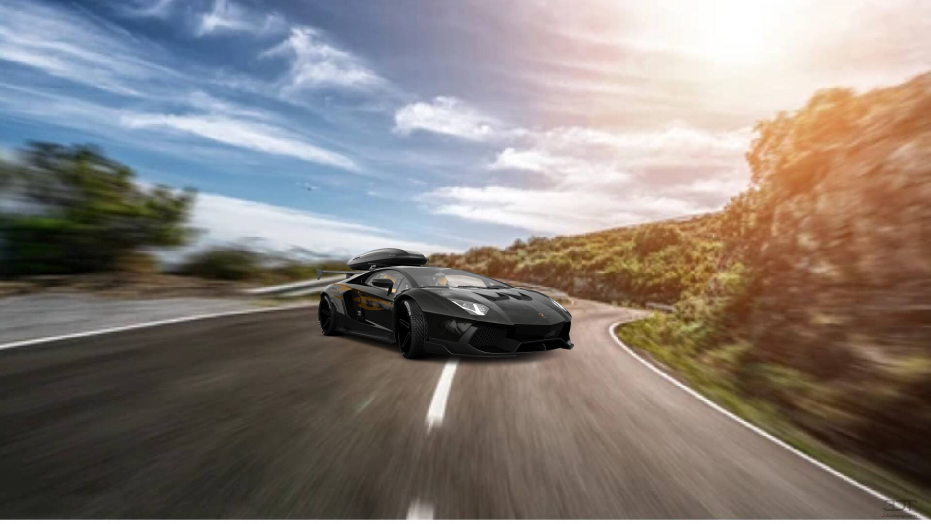 Lamborghini Aventador 2 Door Coupe 2012 tuning