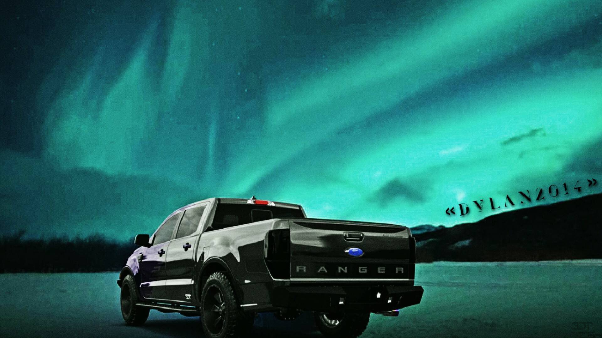 Ford Ranger 4 Door pickup truck 2019 tuning