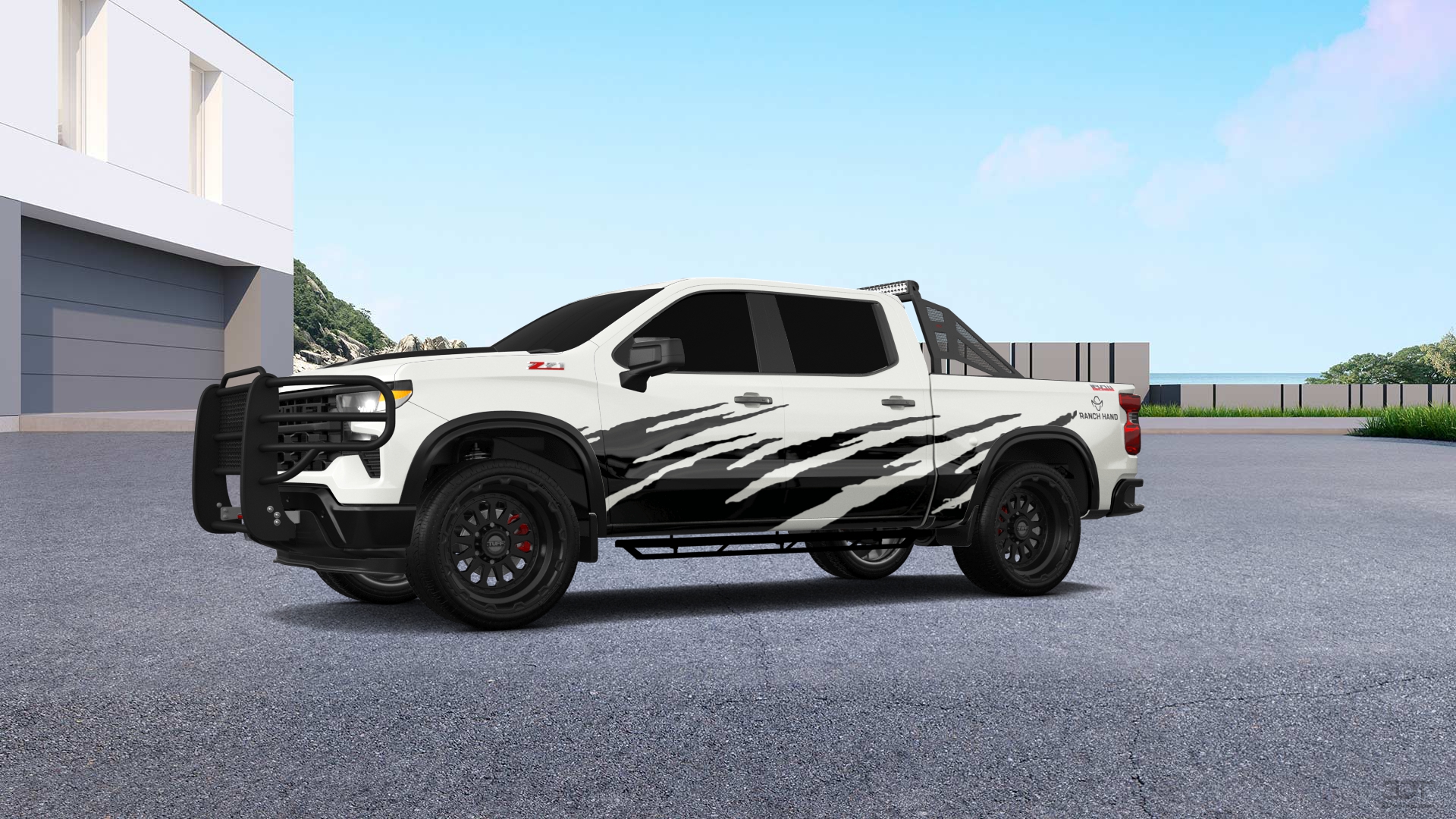 Chevrolet Silverado 1500 Crew Cab 5.8 ft box 4 Door pickup truck 2023 Images