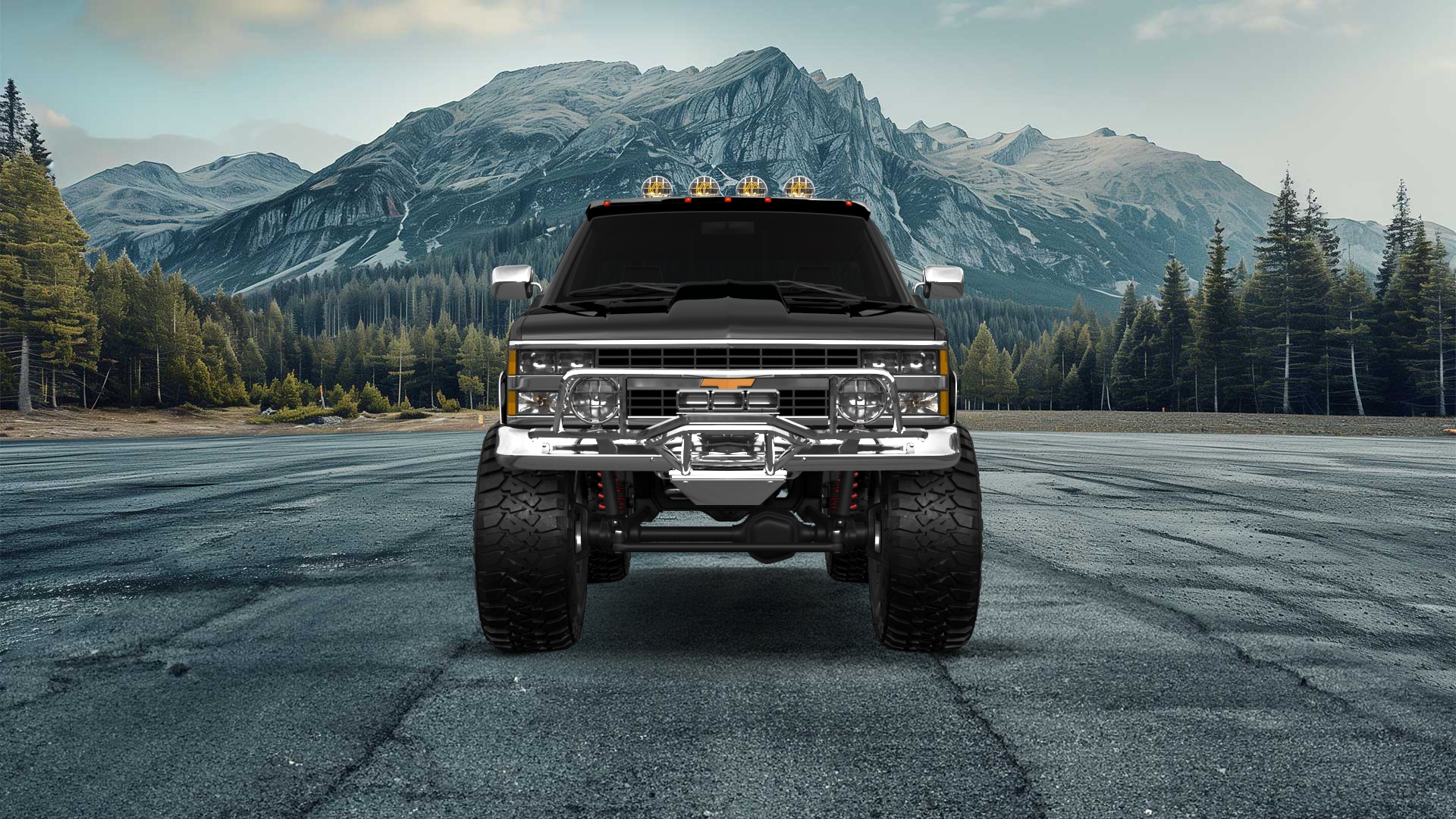 Chevrolet K1500 Regular Cab Fleetside Pickup 1988