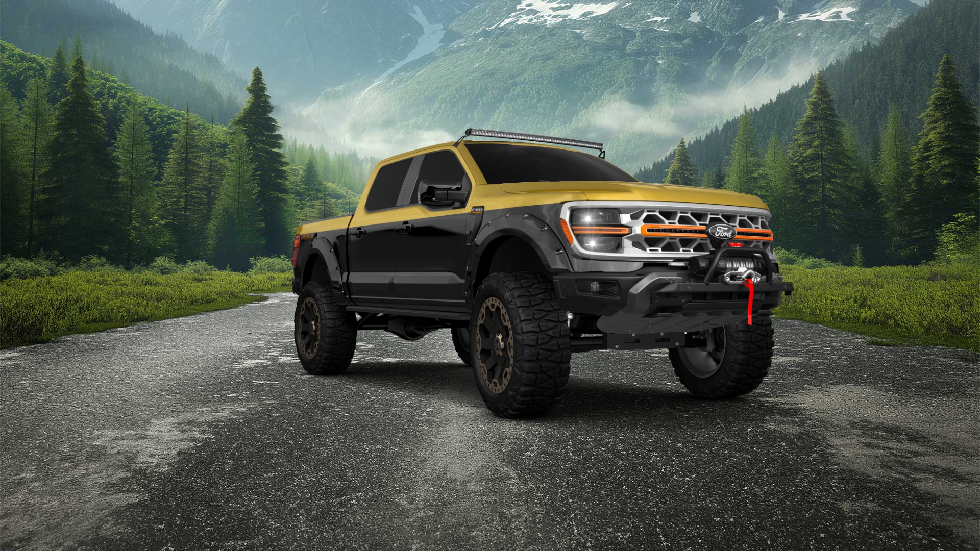 Ford F-150 SuperCrew 4 Door pickup truck 2024