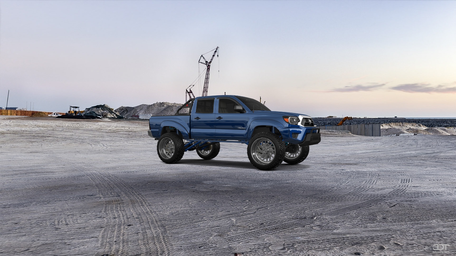 Toyota Tacoma Crew Cab 5.1 ft box 4 Door pickup truck 2012