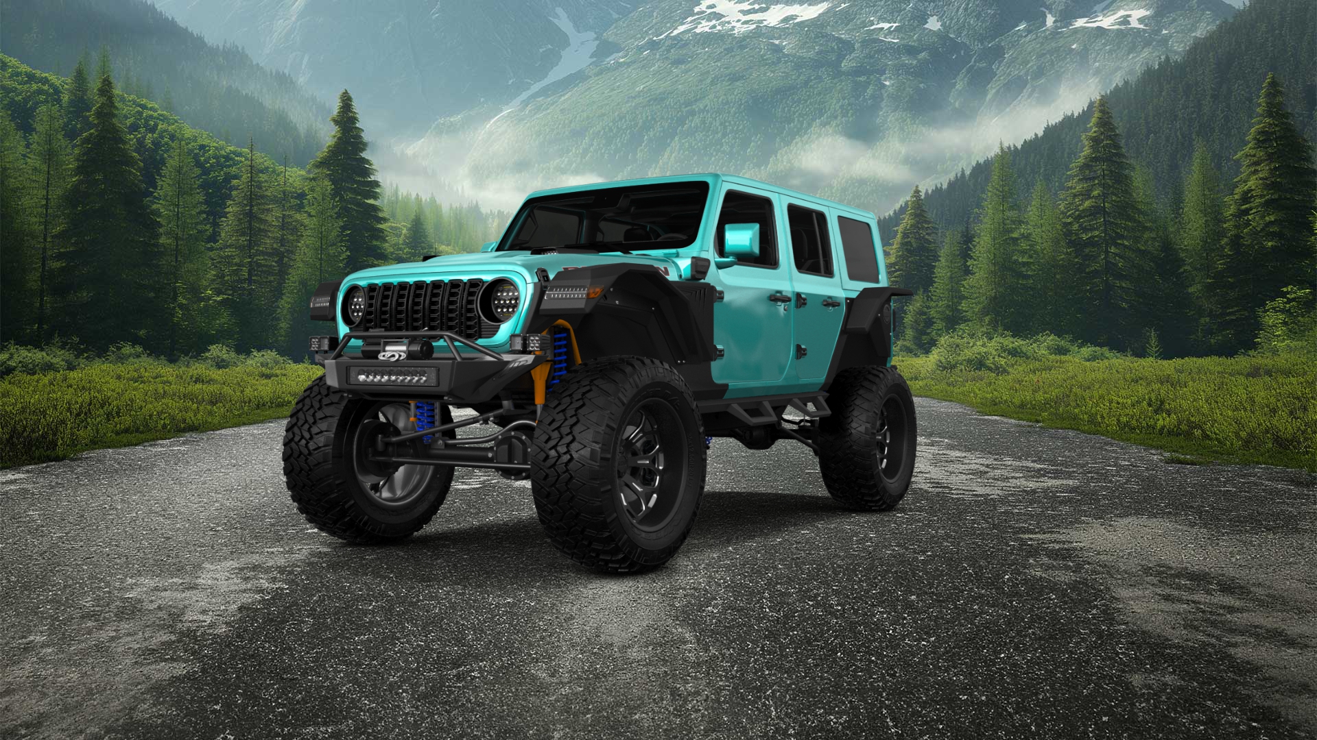 Jeep Wrangler JL 4 Door SUV 2024