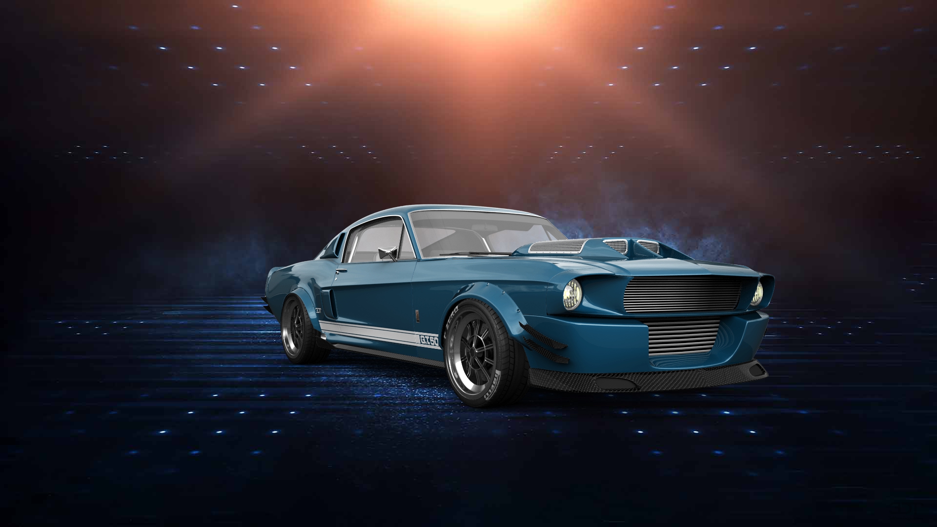 Mustang GT500 2 Door Coupe 1968