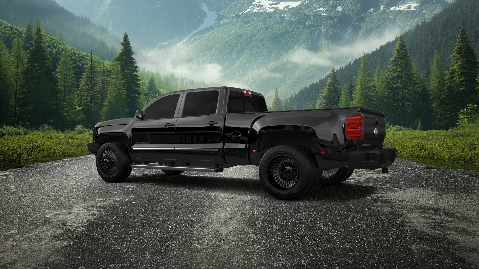 Chevrolet Silverado 3500 4 Door pickup truck 2015 tuning