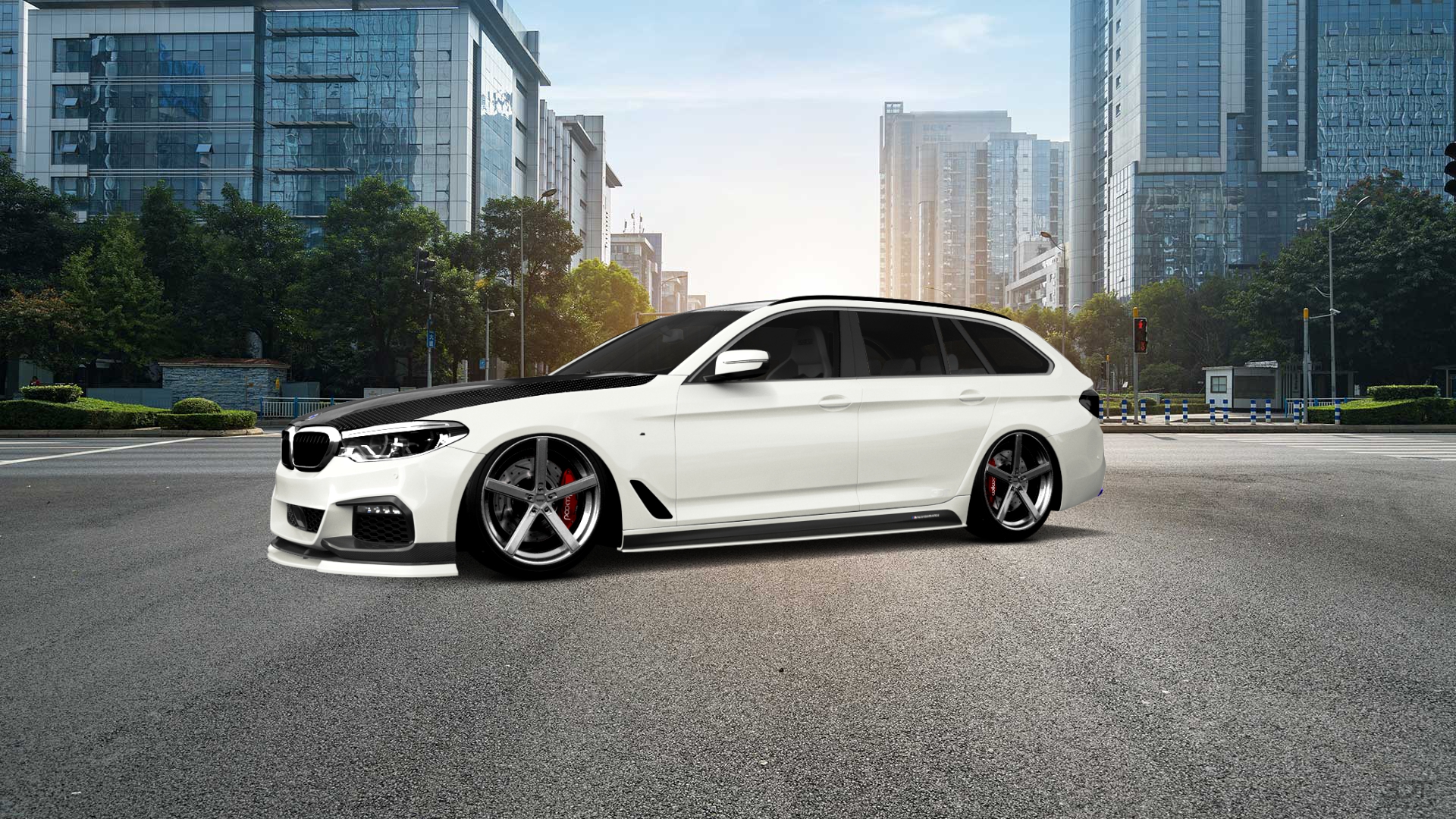 BMW 5 Series 5 door Wagon 2018 tuning