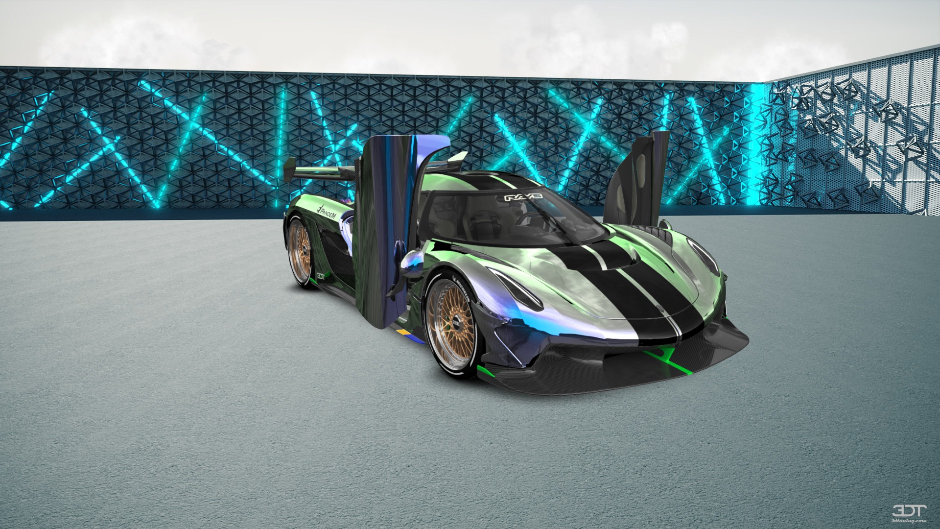 Koenigsegg Jesko 2 door targa top 2020