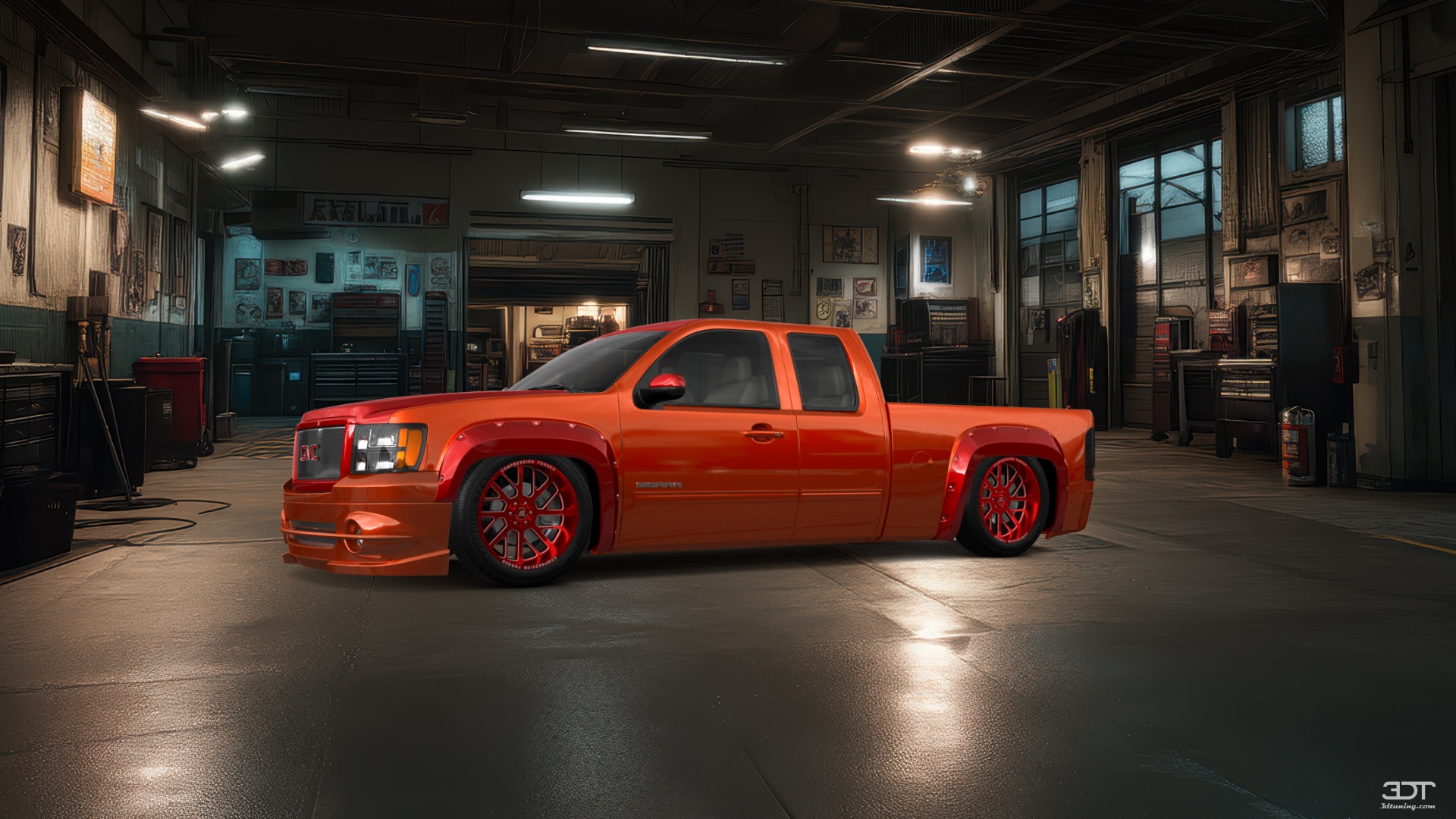 GMC Sierra 1500 Double Cab 6.6 ft box 2 Door truck 2007 tuning