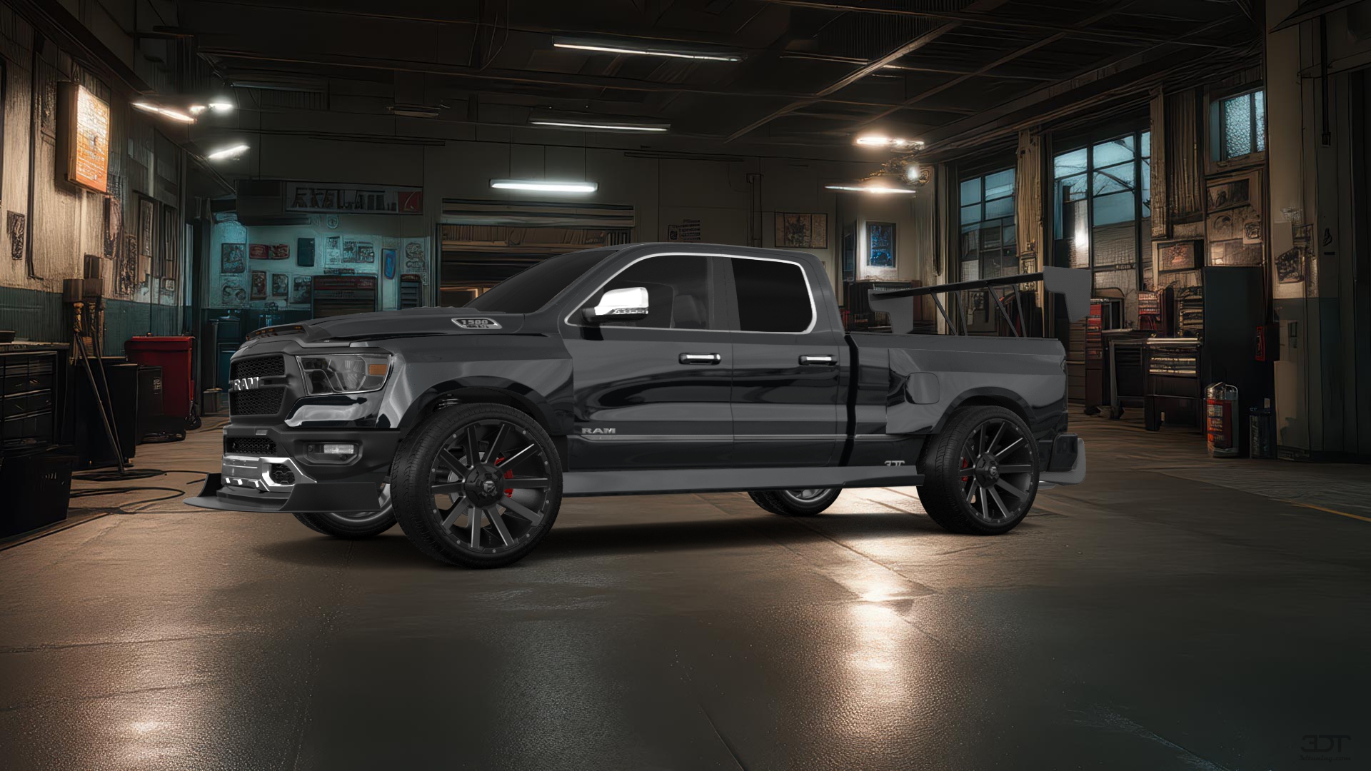 Dodge Ram 1500 Quad Cab 6.4' box 4 Door Truck 2019 tuning