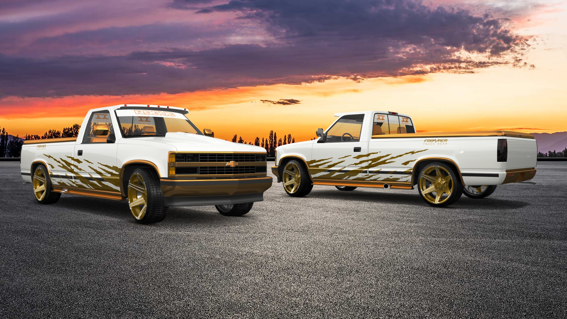 Chevrolet K1500 Regular Cab Fleetside Pickup 1988