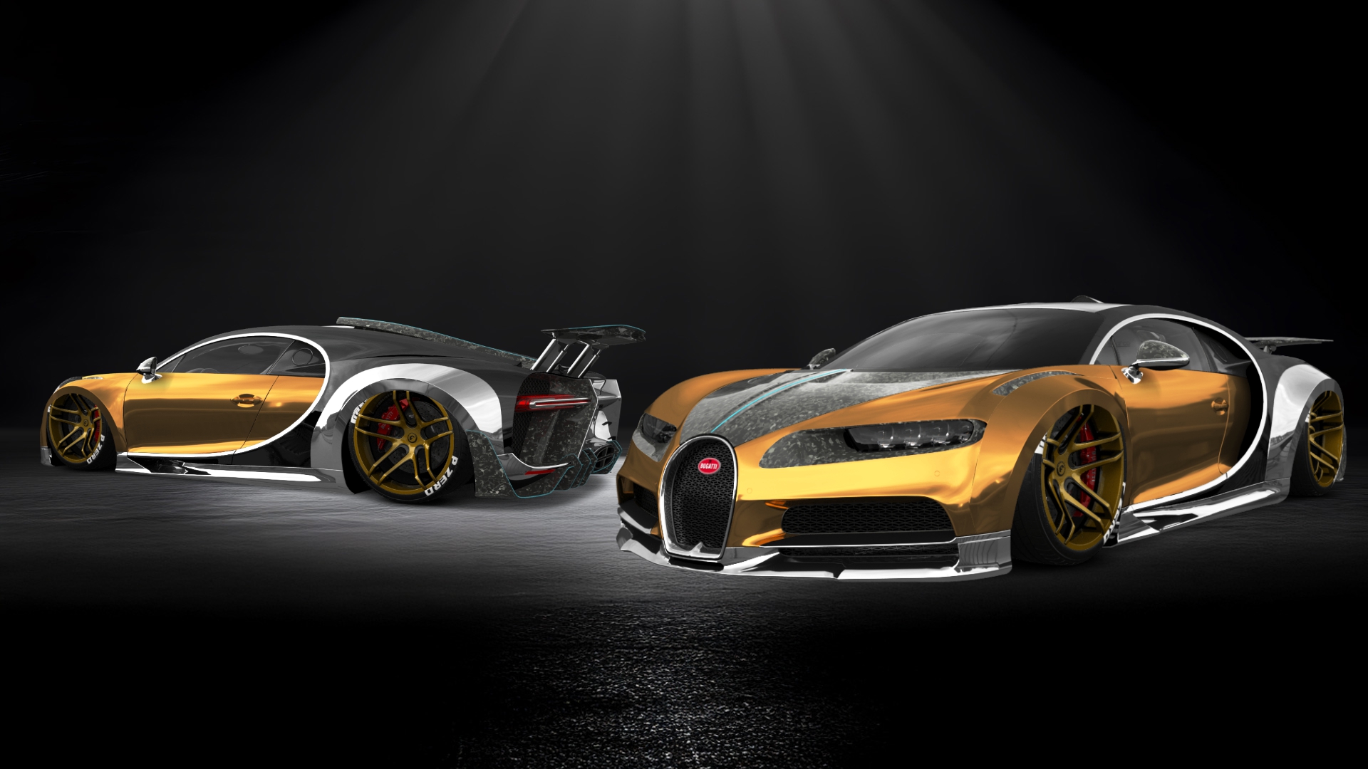 Bugatti Chiron 2 Door Coupe 2016