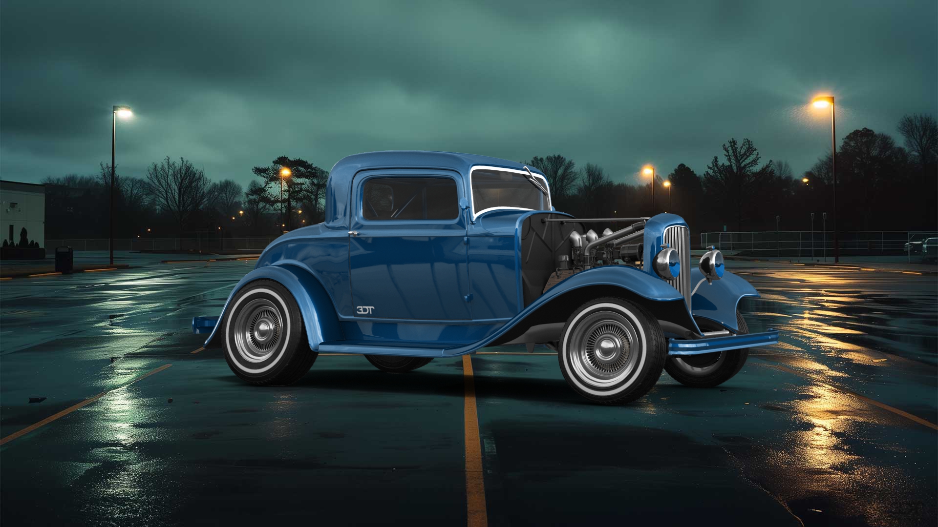 Ford Model B Deluxe 2 Door Coupe 1932