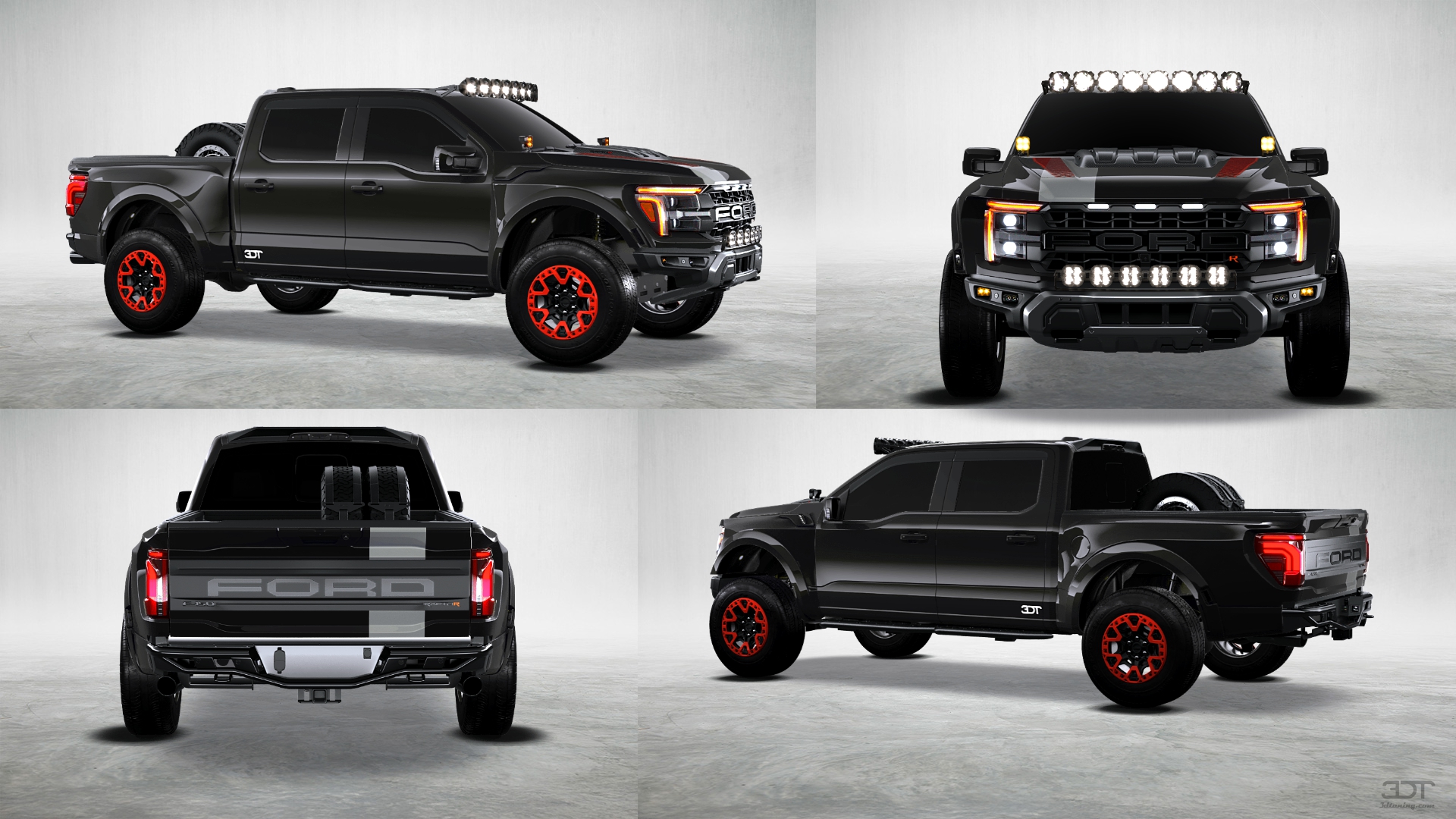 Ford F-150 Raptor 4 Door pickup truck 2024 tuning