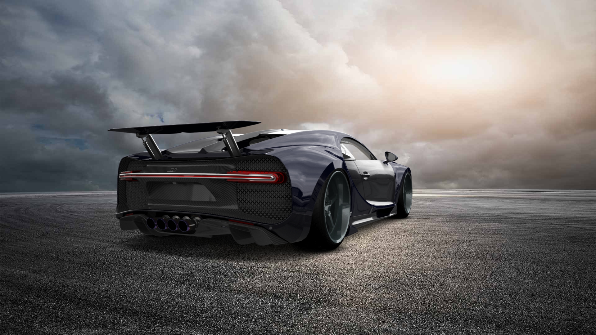 Bugatti Chiron 2 Door Coupe 2016