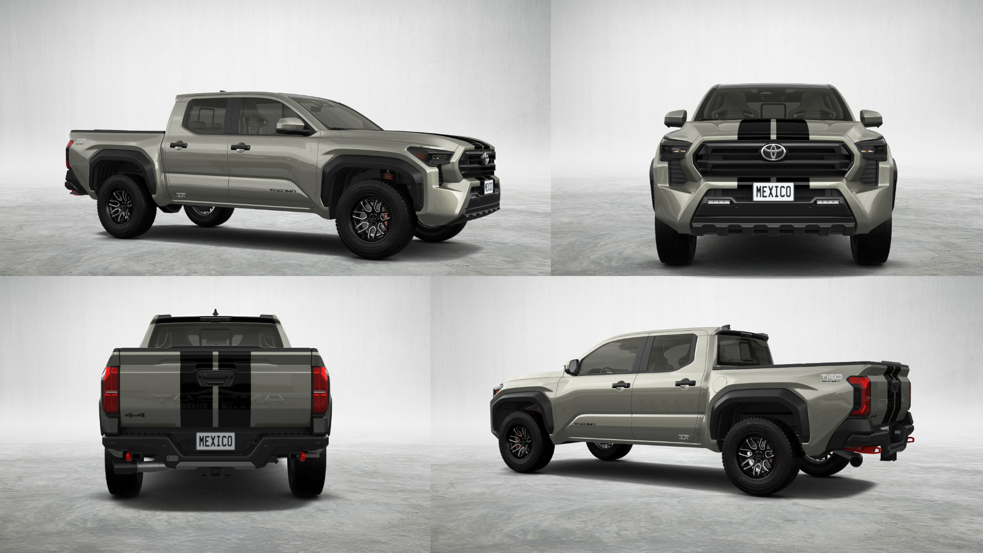 Toyota Tacoma Crew Cab 4 Door pickup truck 2024 Images
