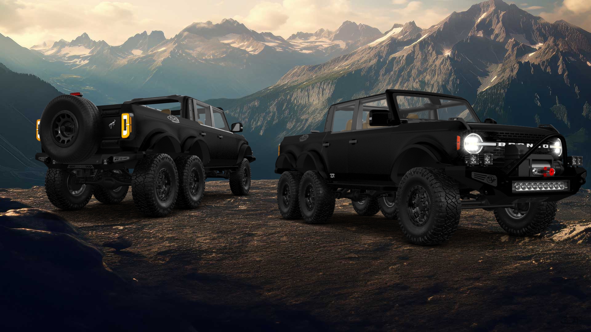 Ford Bronco 6X6 4 Door pickup truck 2021