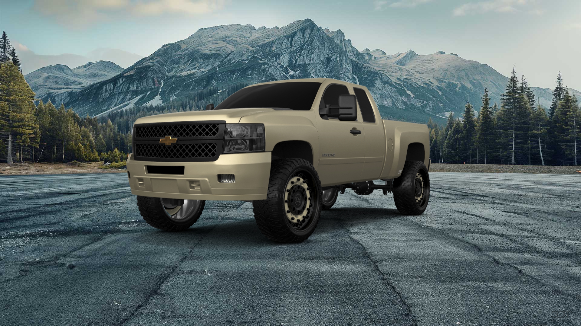 Chevrolet Silverado 2500 HD Extended Cab Pickup Truck 2007