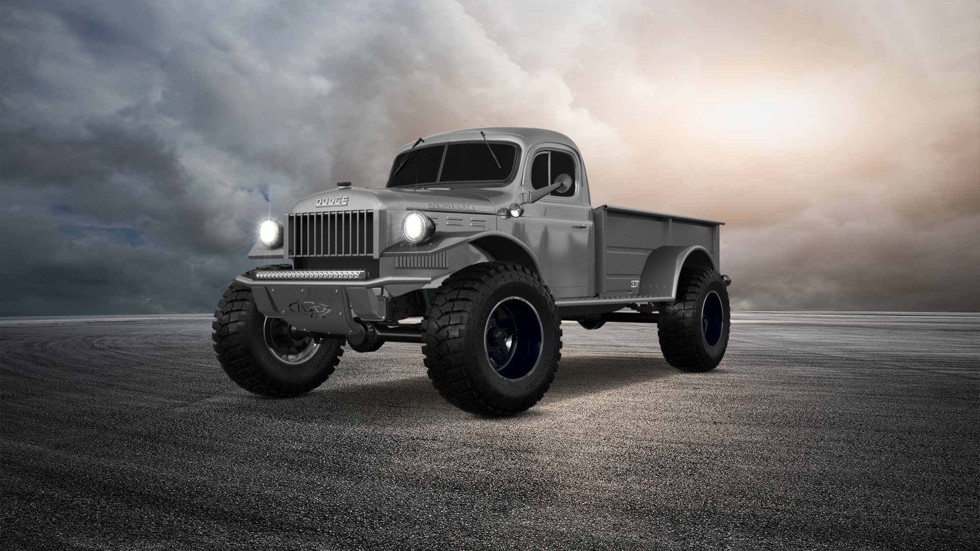 Dodge Power Wagon 2 Door pickup truck 1947