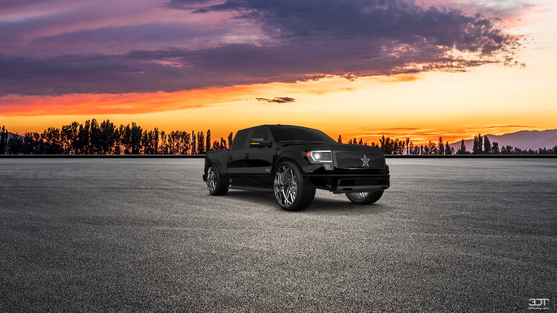 Ford F-150 SVT Raptor 4 Door pickup truck 2013