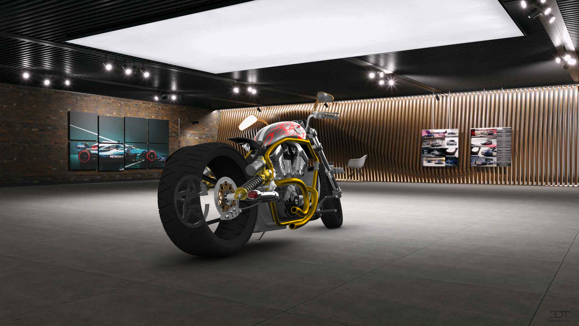 Harley-Davidson Custom Chopper Cruiser 2011 tuning