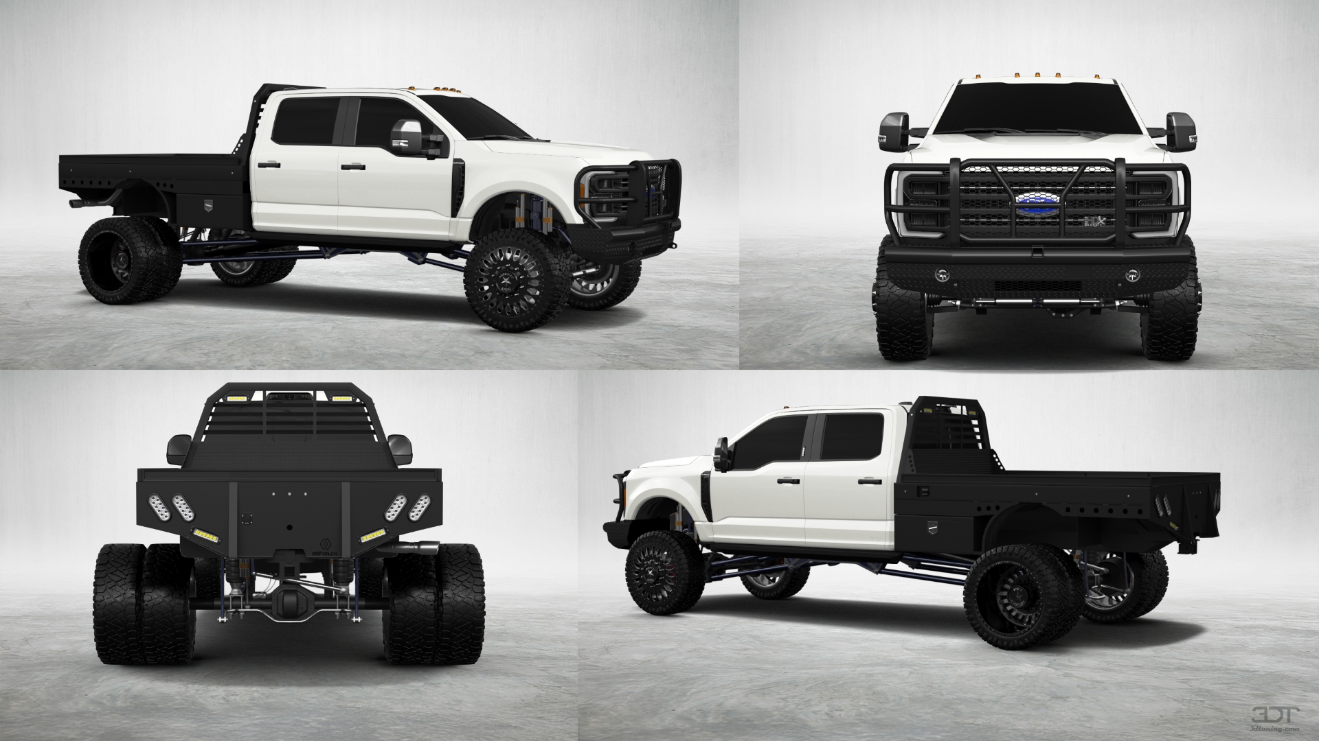 Ford F-350 DRW Crew Cab 4 Door pickup truck 2023 tuning