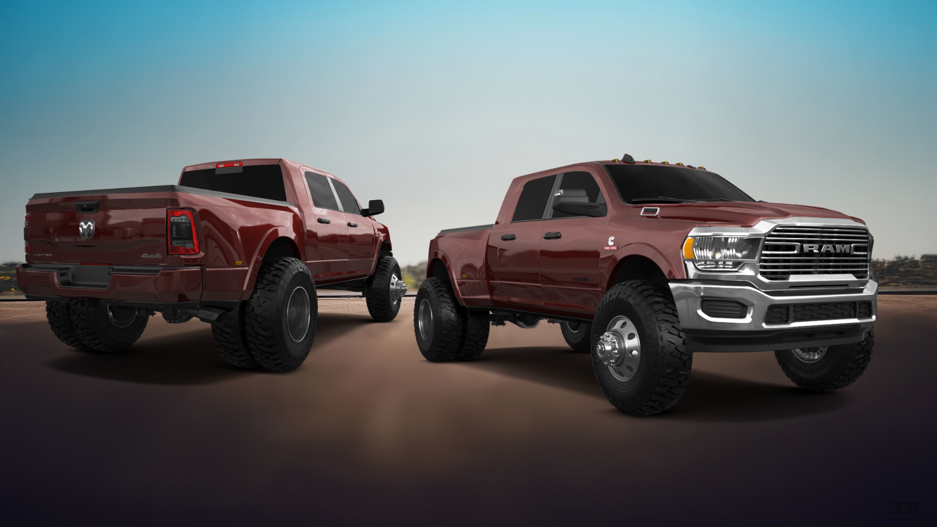 Dodge Ram 3500 4 Door pickup truck 2020