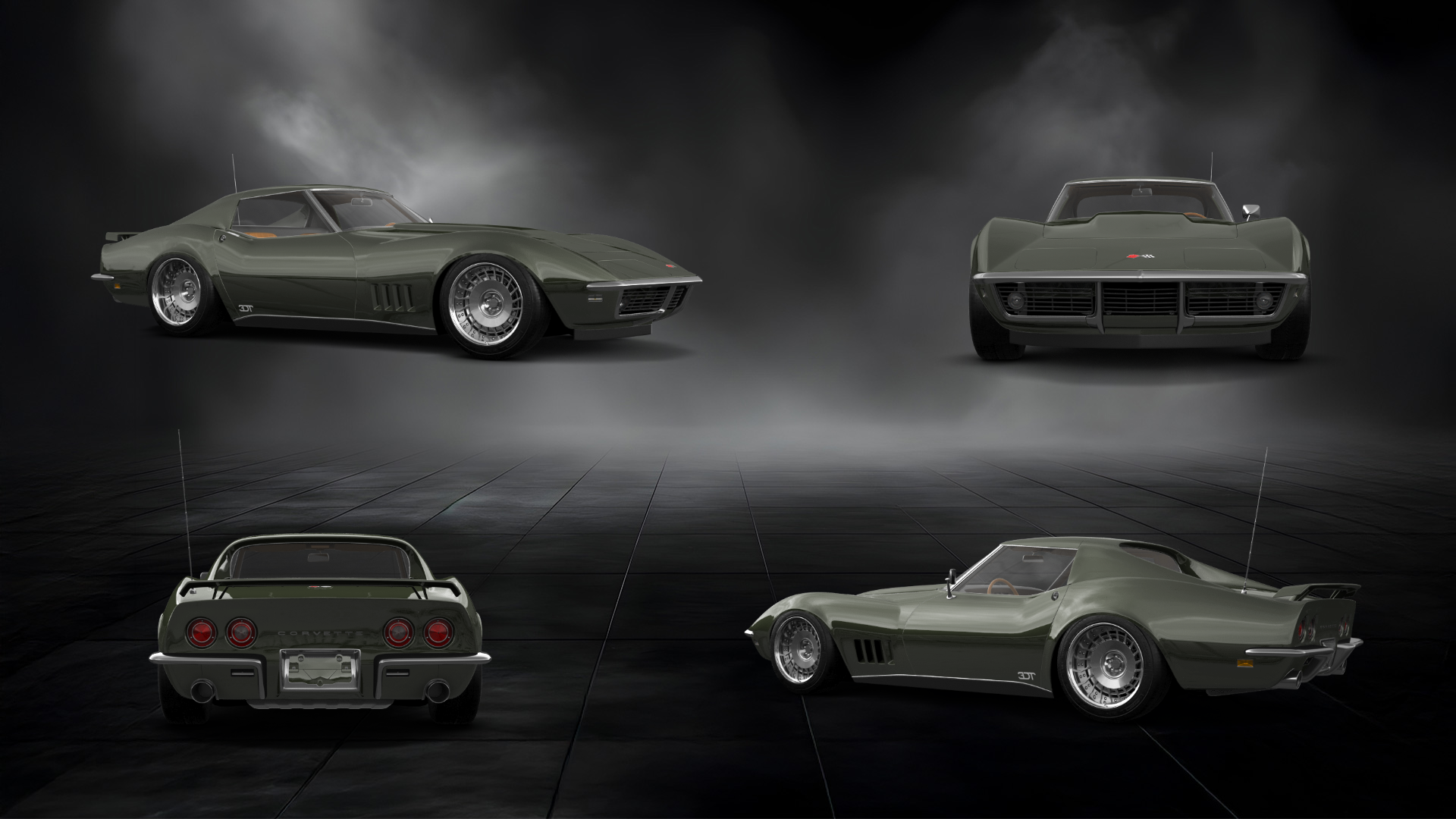 Chevrolet Corvette 2 Door Coupe 1968