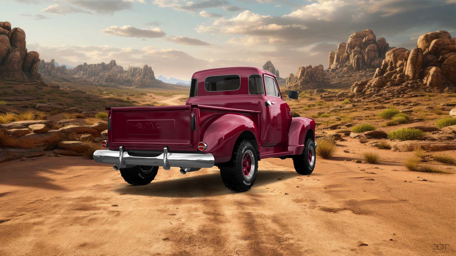 GMC 100 Stepside 2 Door pickup truck 1954