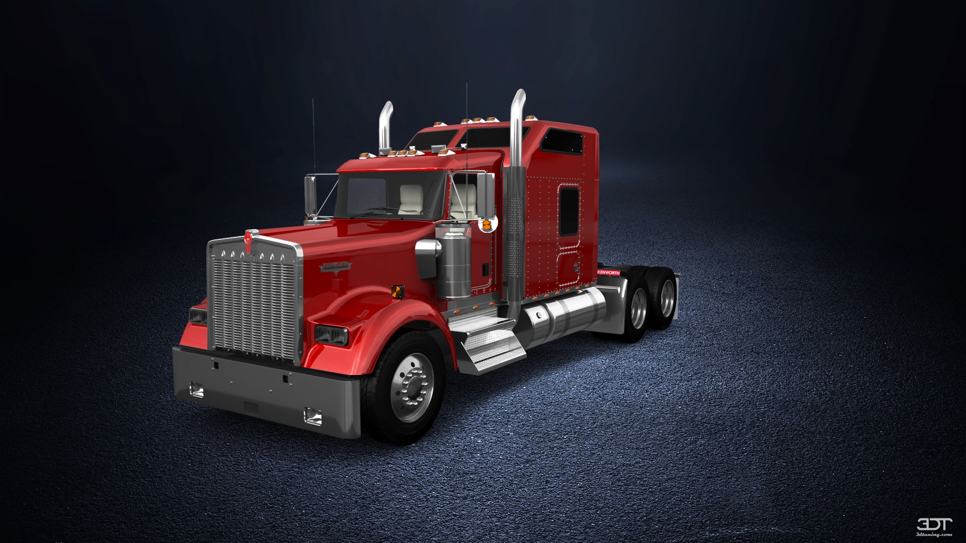 Kenworth W900 Sleeper Cab Truck 2015