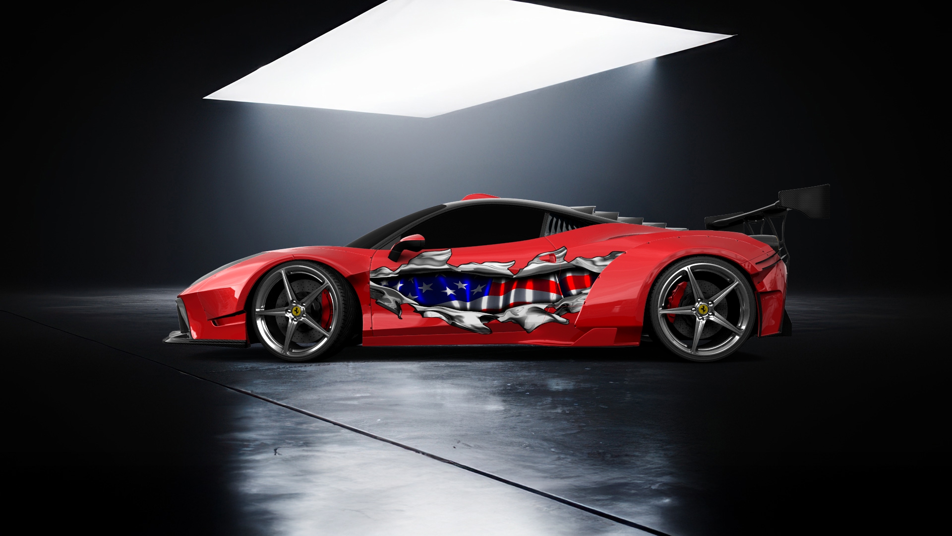 Ferrari 458 Italia 2 door spider 2010 tuning