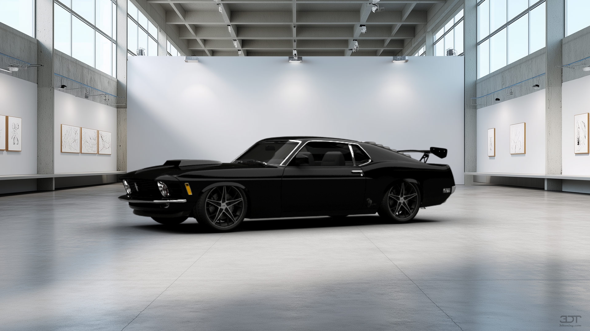 Mustang Boss 429 Coupe 1969 tuning