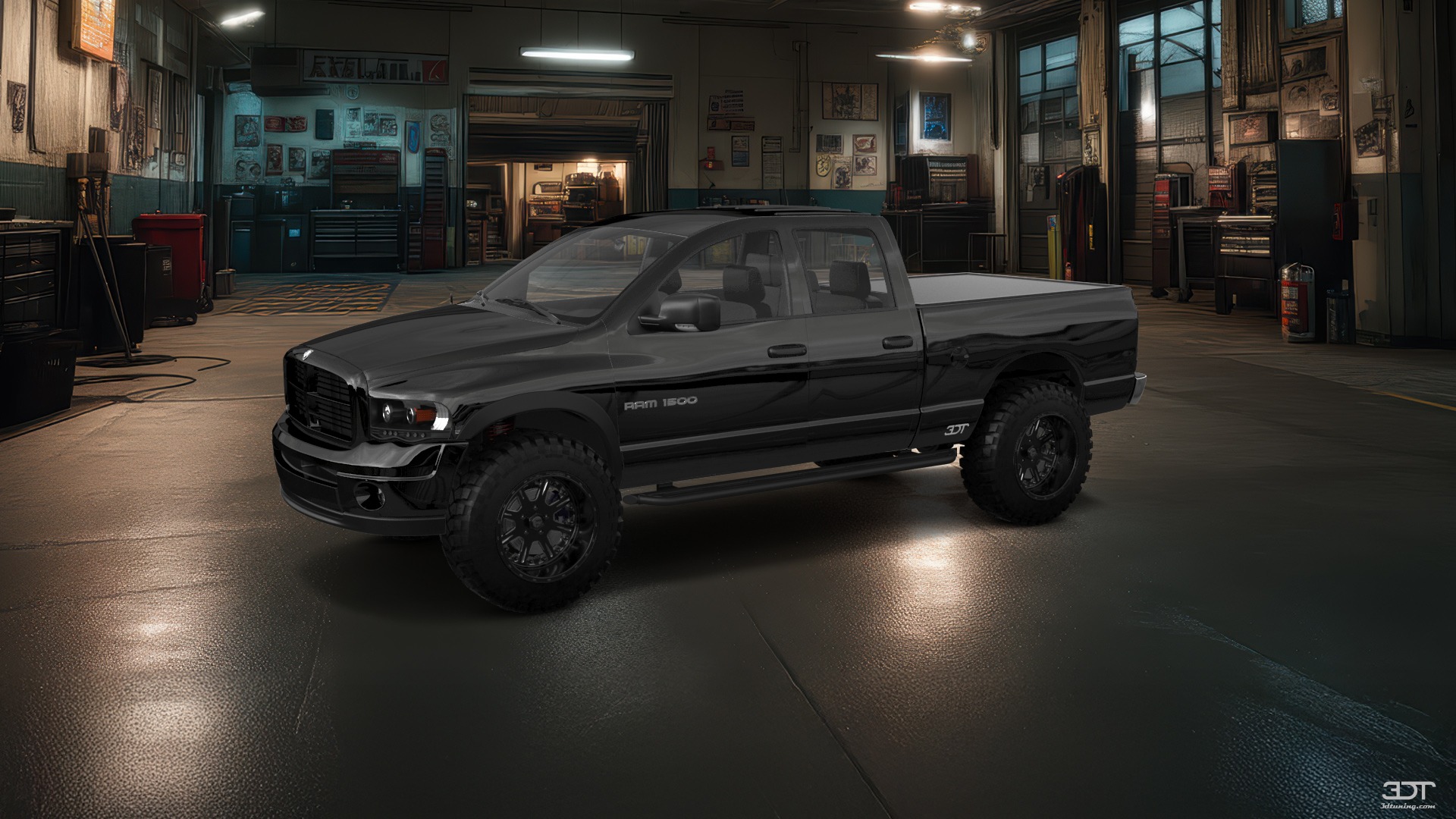 Dodge Ram 1500 6.4 ft box 4 Door pickup truck 2002 tuning