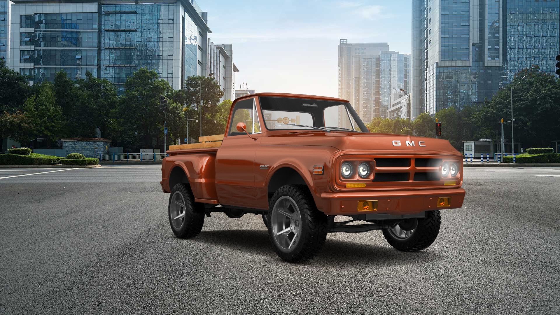 GMC K1500 2 Door pickup truck 1971