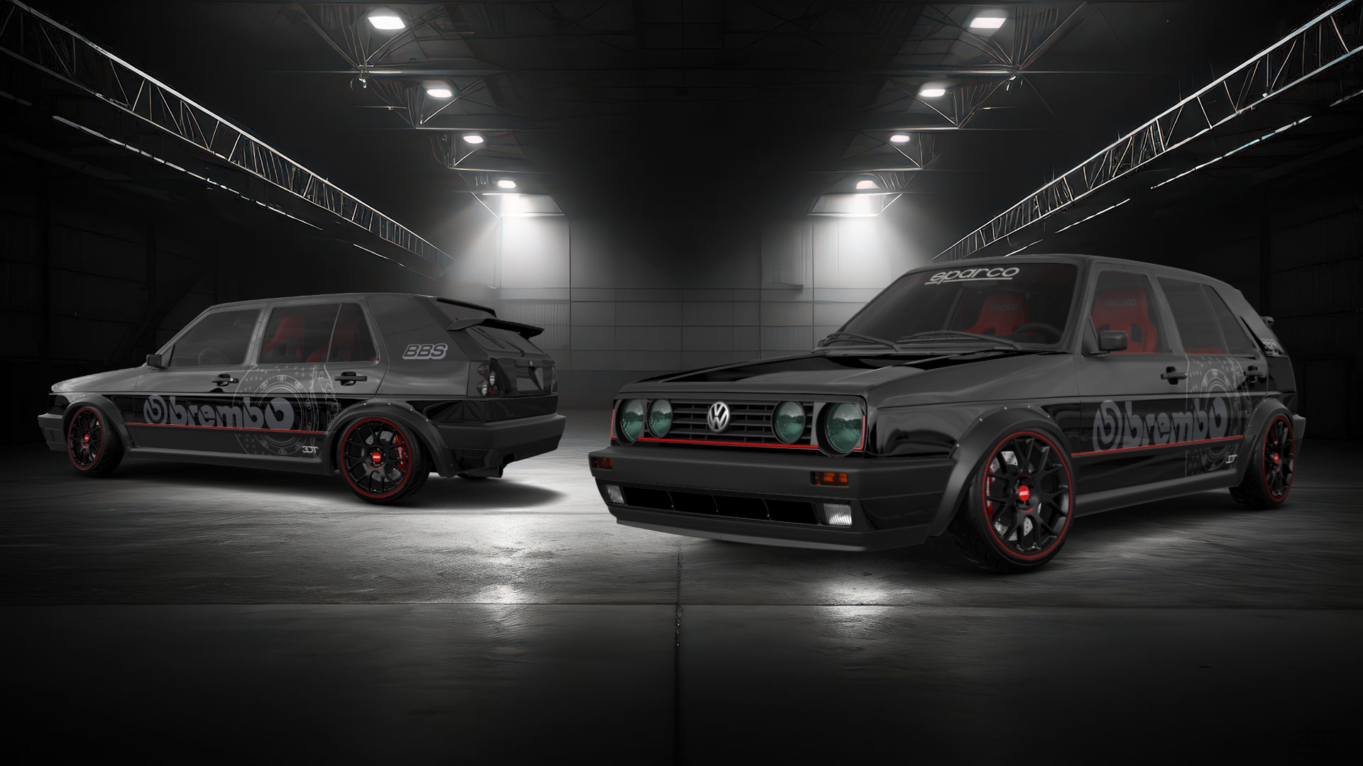 Volkswagen Golf Mk2 5 Door Hatchback 1983 tuning