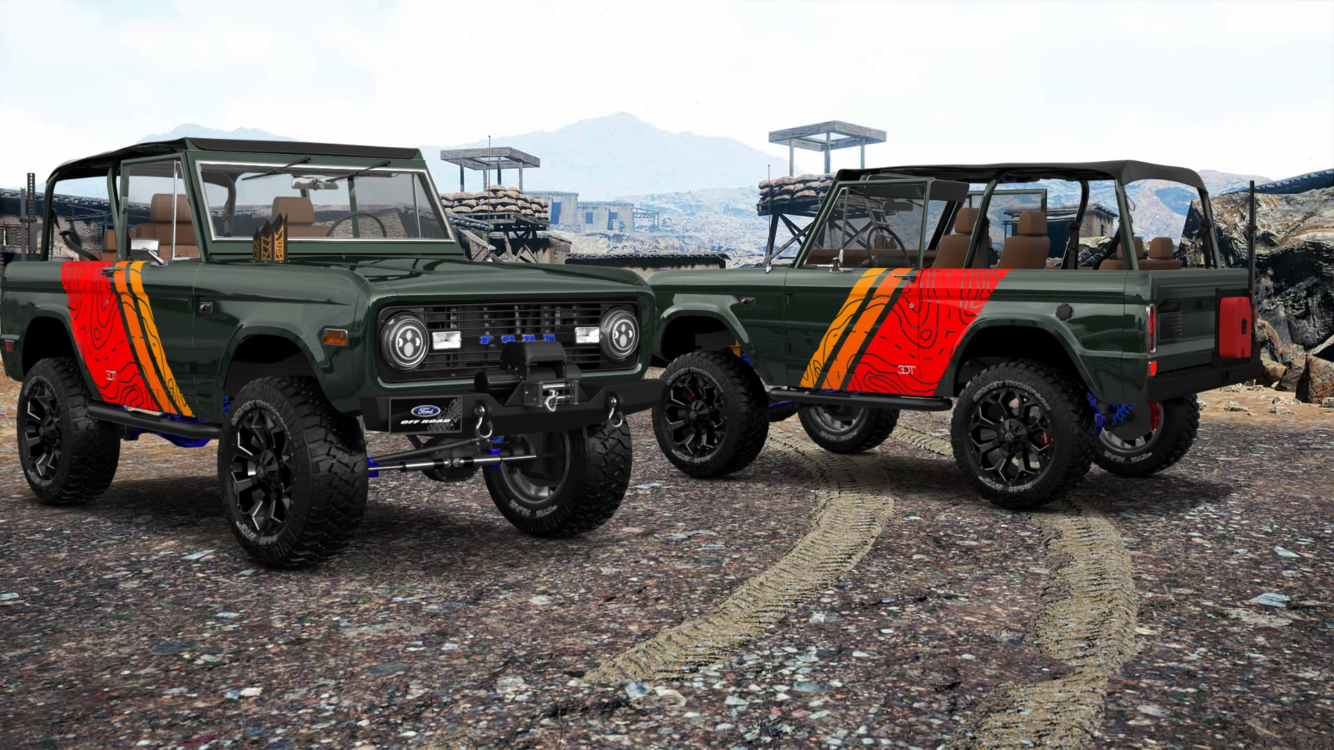 Ford Bronco 3 Door SUV 1965