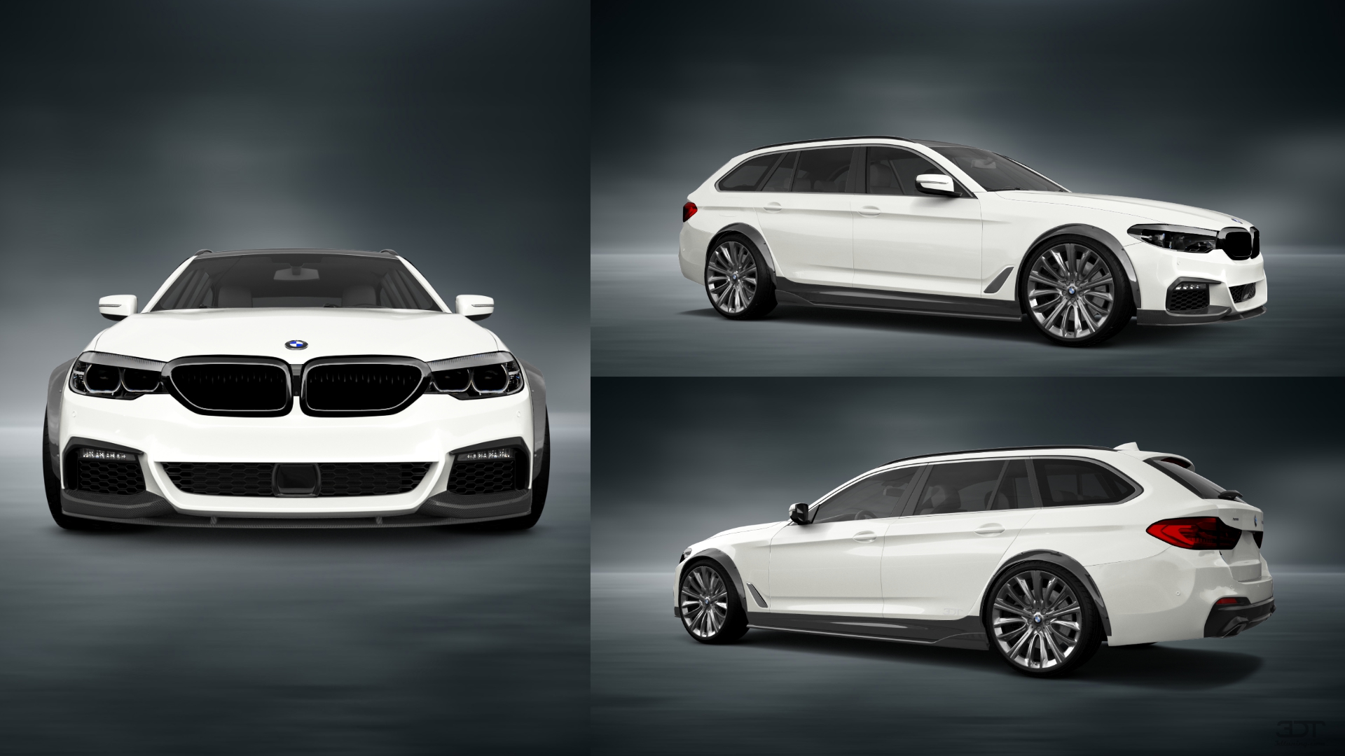 BMW 5 Series 5 door Wagon 2018 tuning