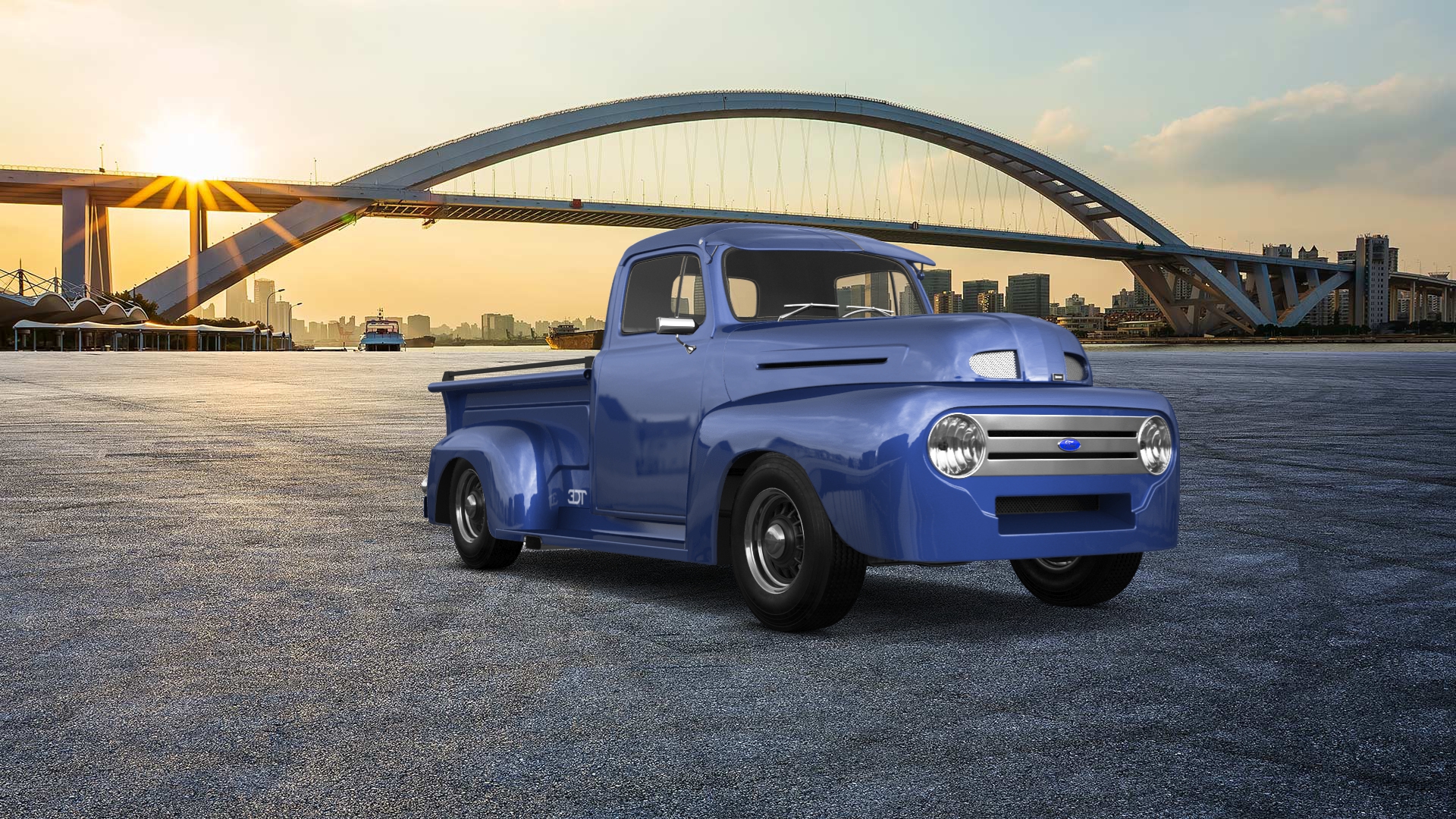 Ford F1 2 Door pickup truck 1949