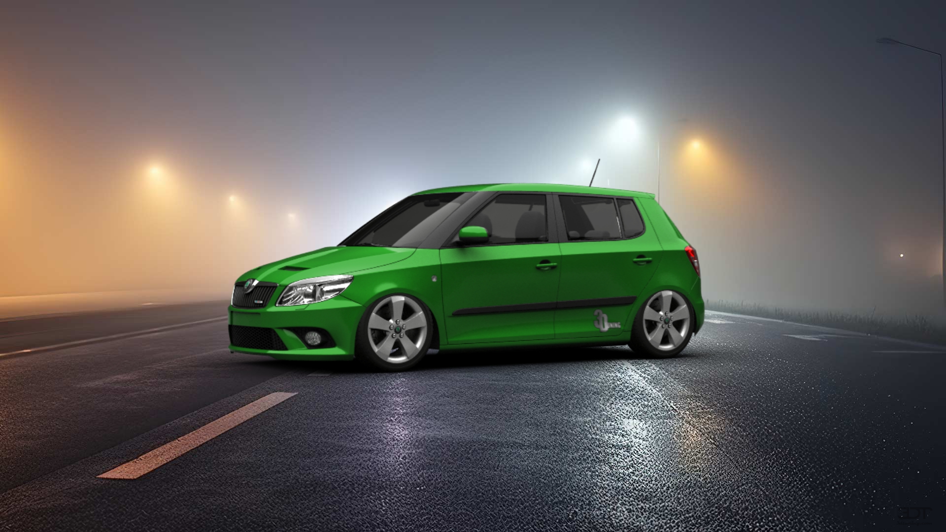 Skoda Fabia 5 Door Hatchback 2011