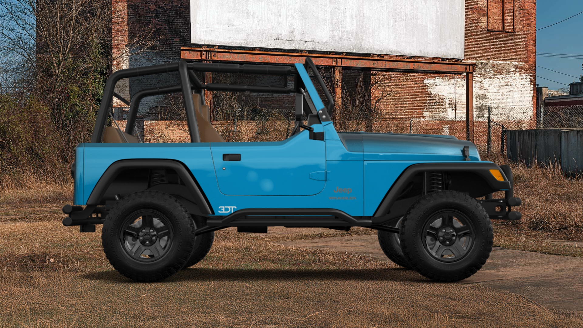Jeep Wrangler TJ 2 Door SUV 1997 Images