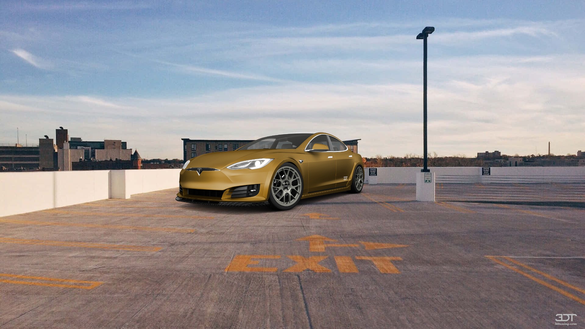 Tesla Model S 5 Door Liftback 2013 tuning