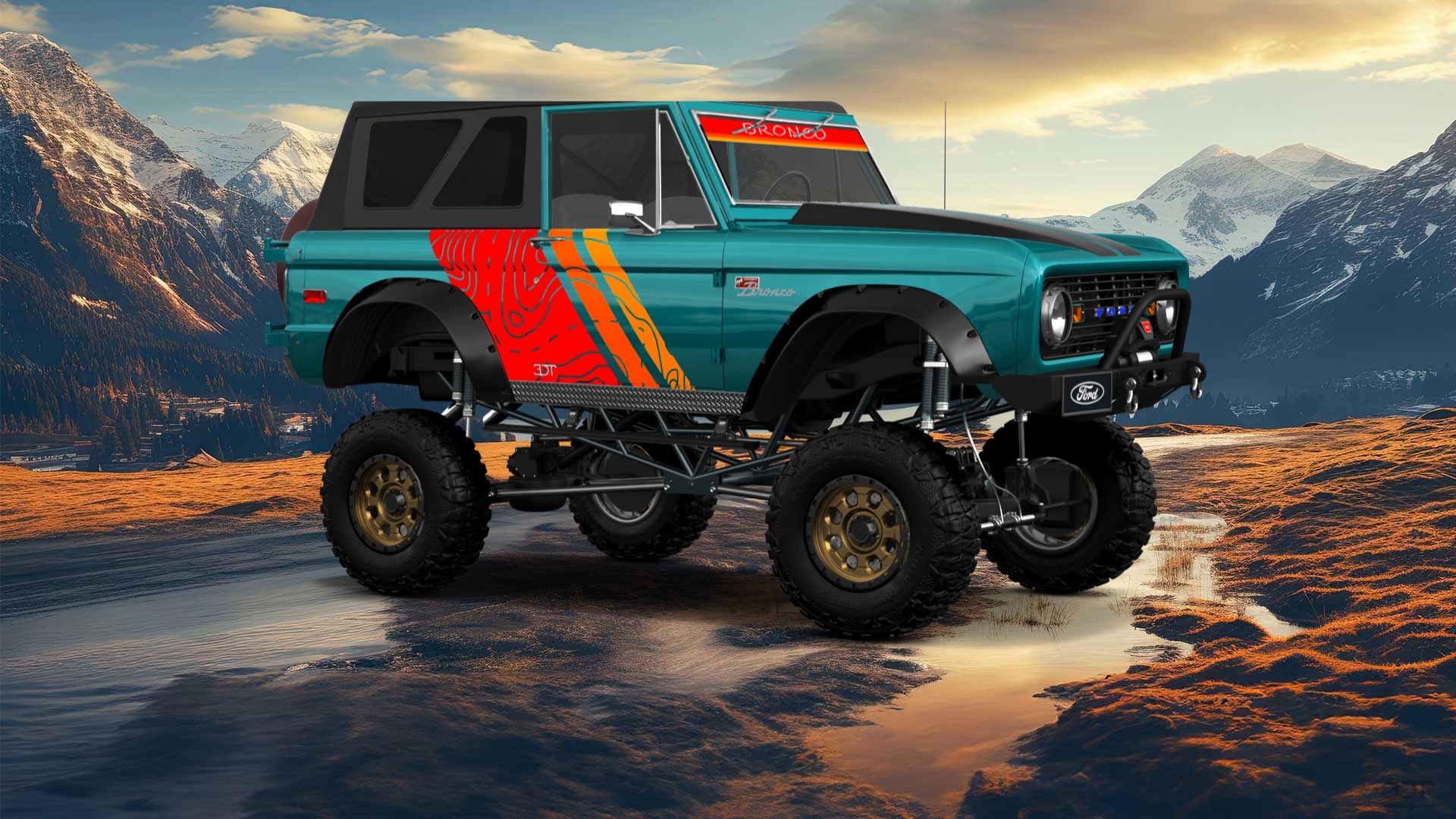 Ford Bronco 3 Door SUV 1965 tuning