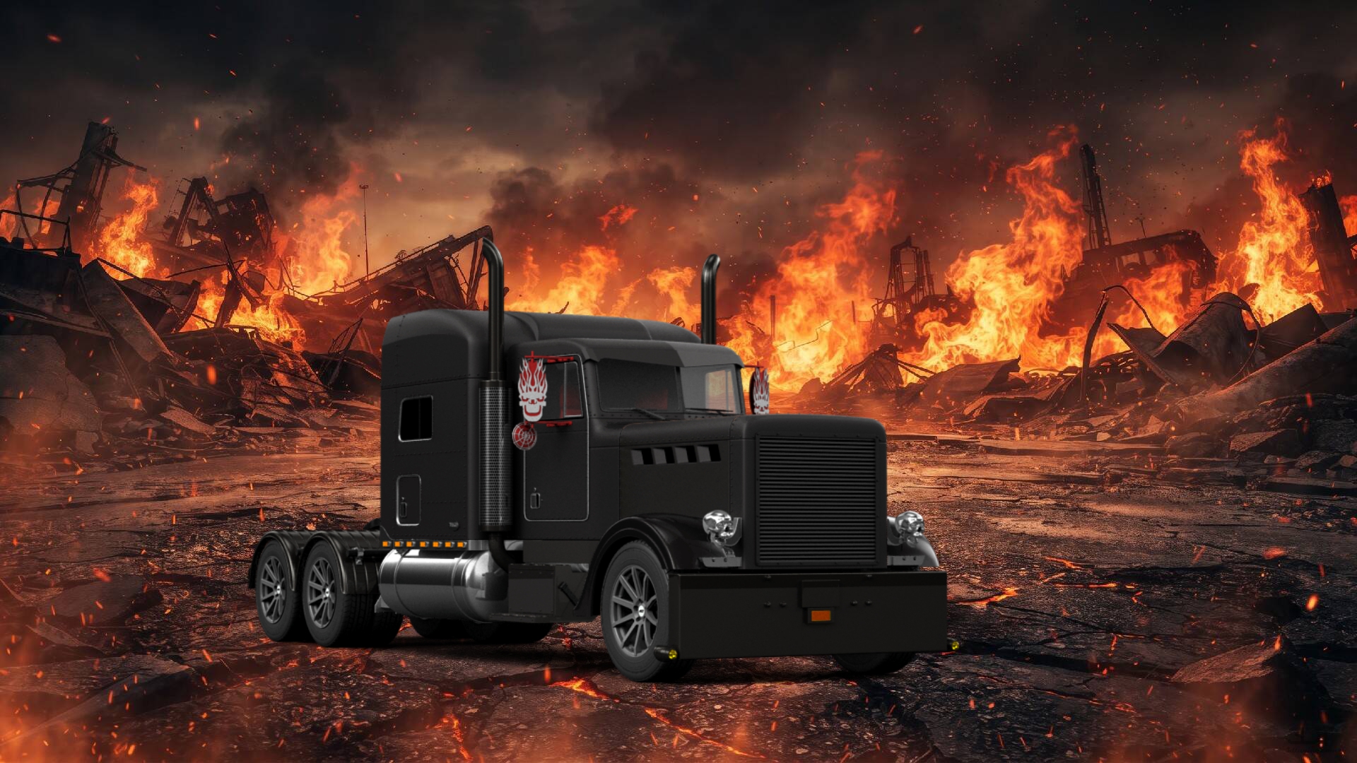Peterbilt 359 Truck 1987 Images