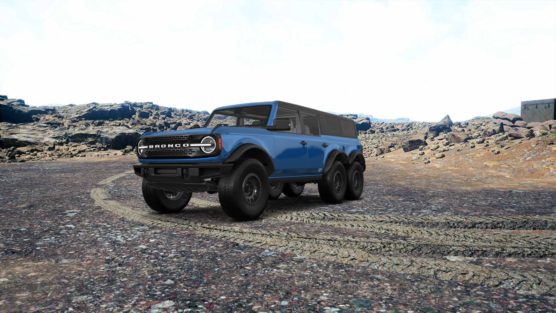 Ford Bronco 6X6 challenge 4 Door pickup truck 4021