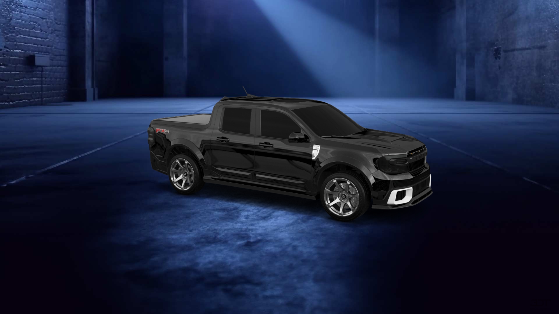 Ford Maverick 4 Door pickup truck 2022 tuning