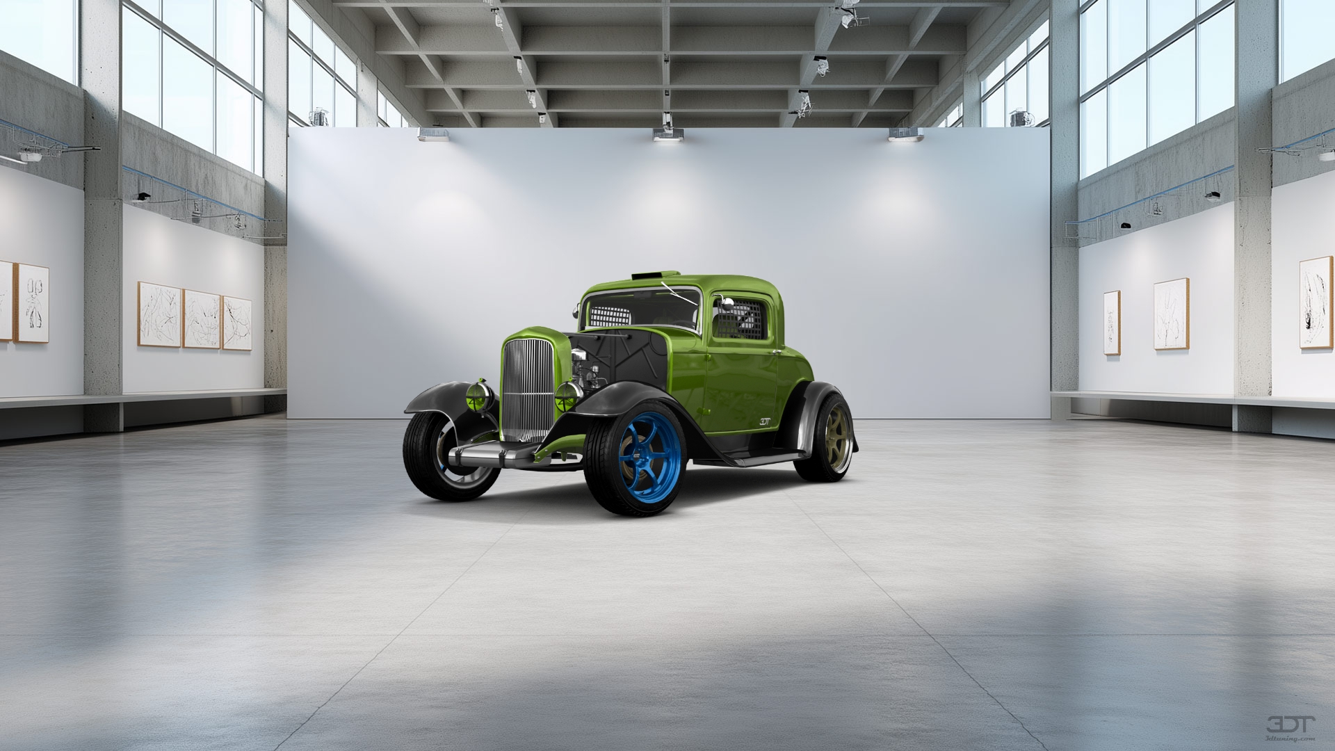 Ford Model B Deluxe 2 Door Coupe 1932 tuning