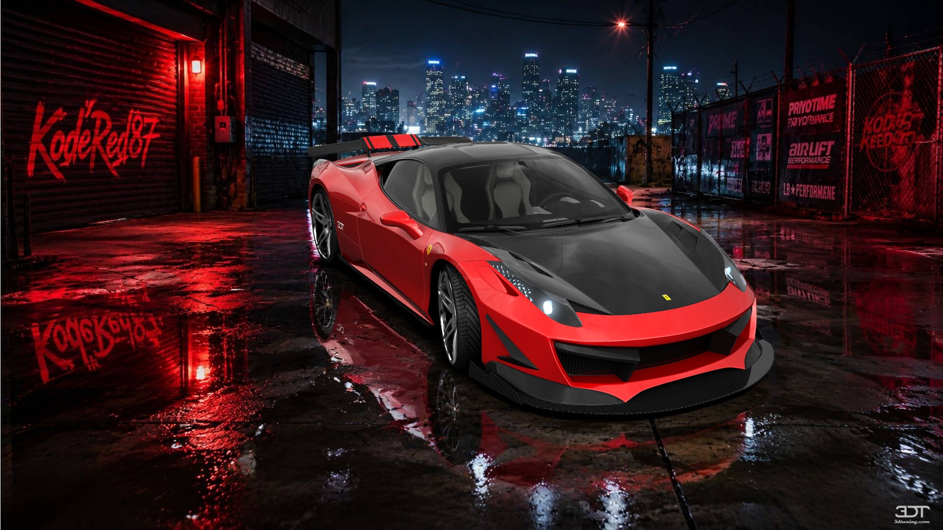 Ferrari 458 Italia 2 door spider 2010 tuning
