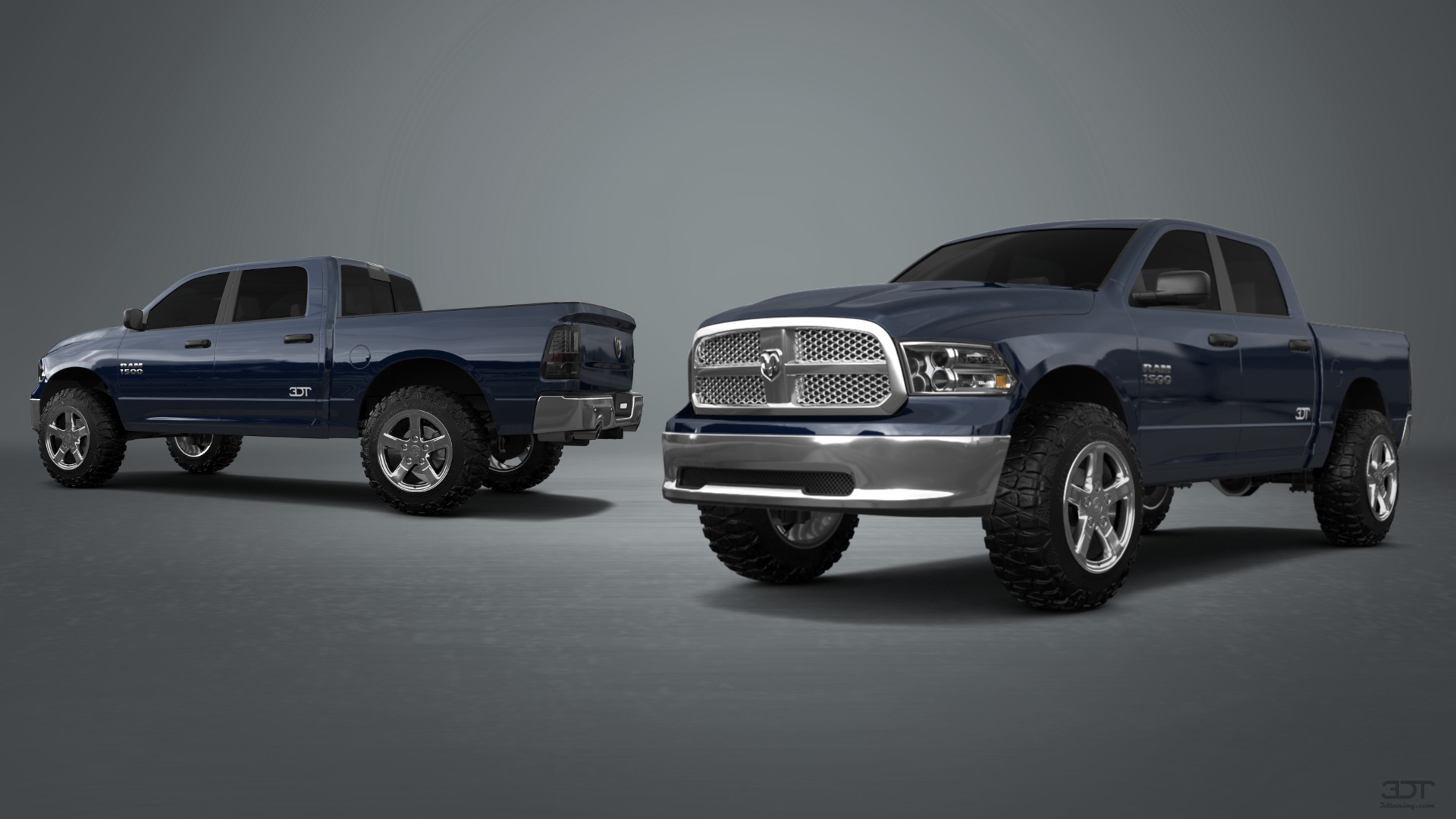 Dodge Ram 1500 5.7' box 4 Door pickup truck 2010