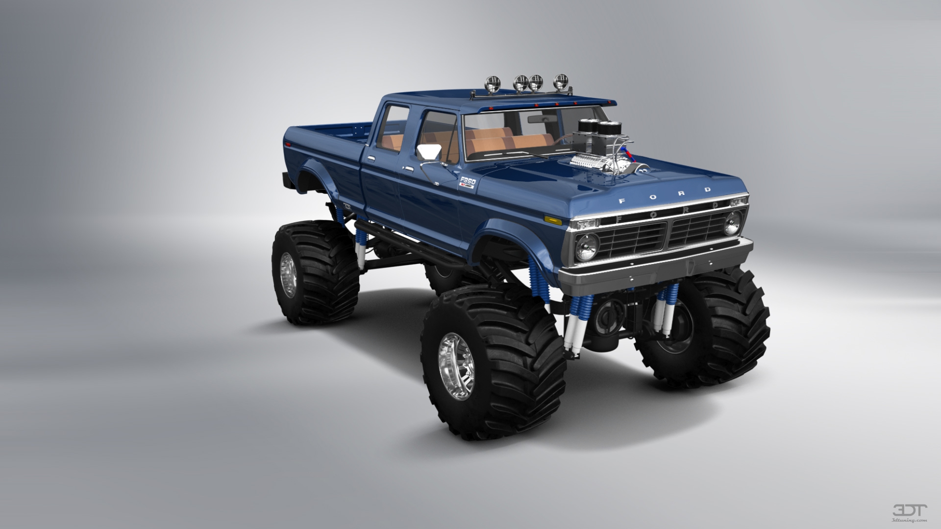 Ford F-350 Dually 4 Door pickup truck 1973 Images