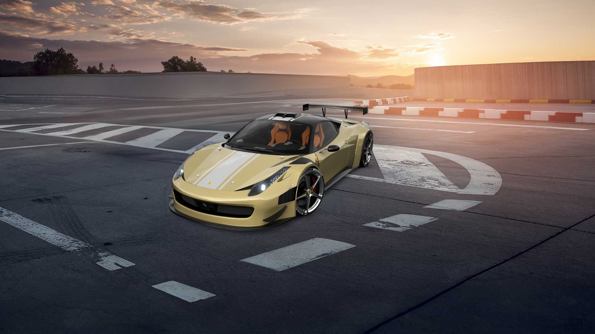 Ferrari 458 Italia 2 door spider 2010 tuning