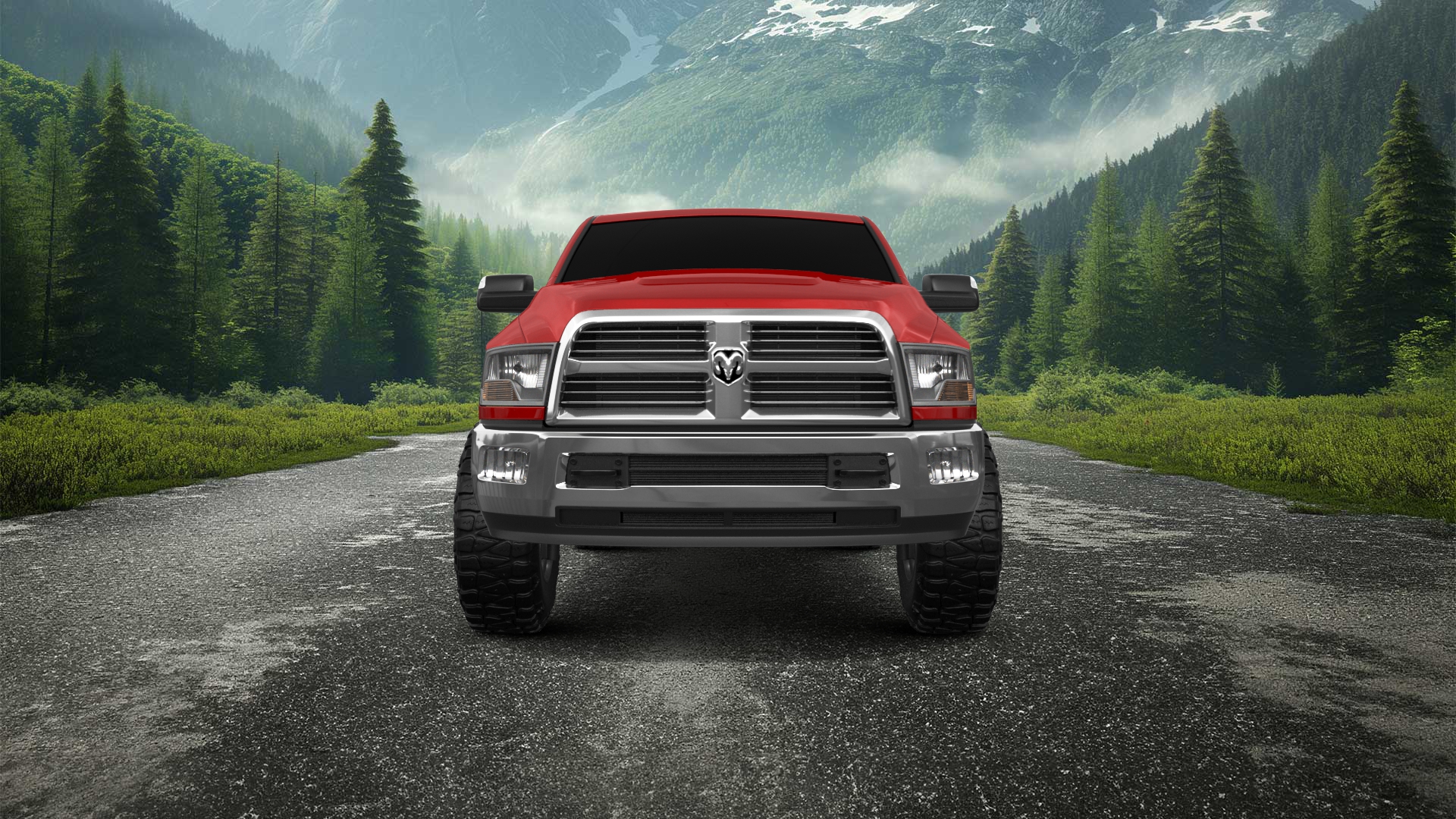 Dodge Ram 2500 4 Door Truck 2014